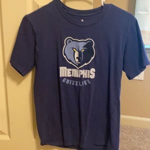 Navy Blue Grizzlies Tee